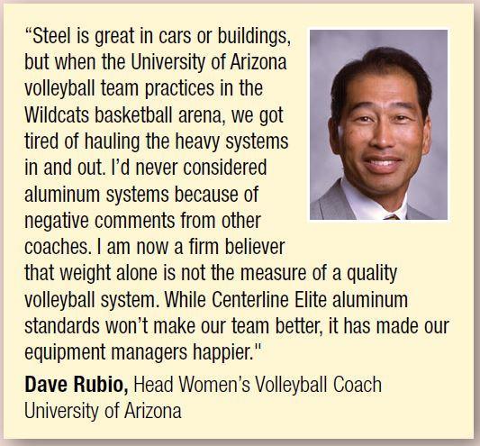 Centerline Elite Aluminum System without Padding by Bison Athletic