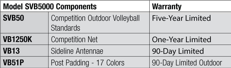 28' Official Beach Volleyball Net by Bison Athletic