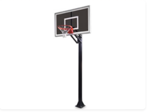 Champ™ In Ground Adjustable Basketball Goal | by First Team