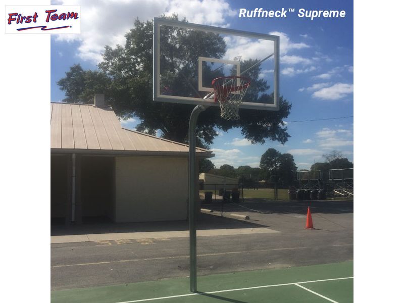 RuffNeck™ Fixed Height Basketball Goal by First Team