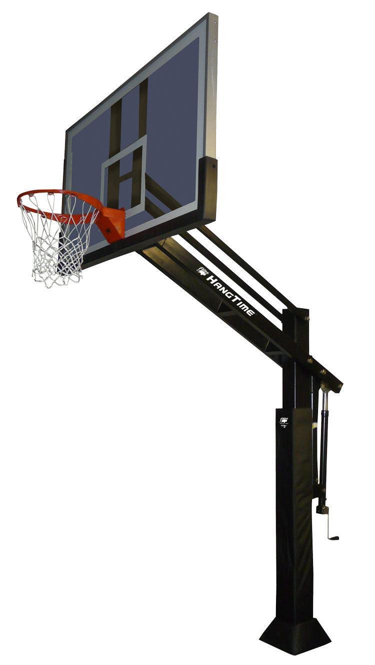 HangTime 6" Adjustable Height Basketball Systems by Bison Athletic