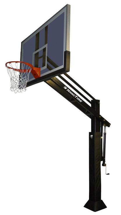 HangTime 6" Adjustable Height Basketball Systems by Bison Athletic