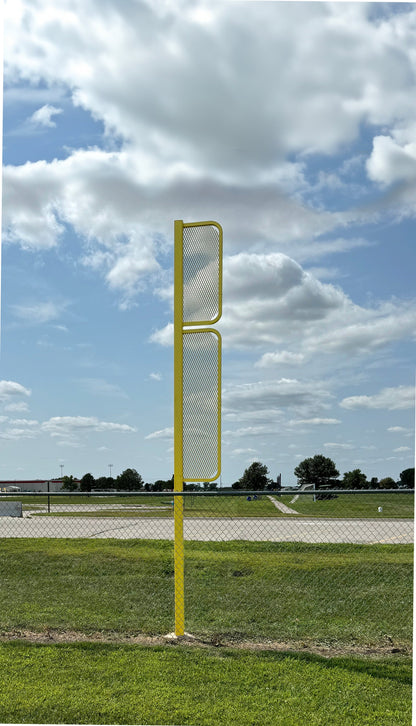 Aluminum Foul & Fair Poles by Bison Athletic
