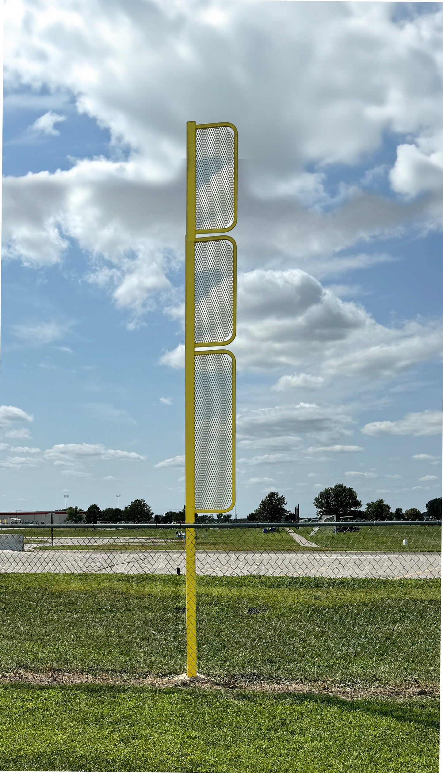 Aluminum Foul & Fair Poles by Bison Athletic