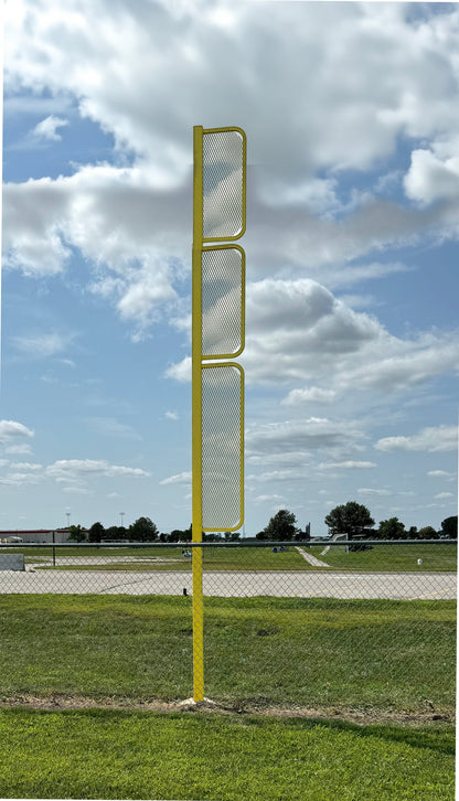 Aluminum Foul & Fair Poles by Bison Athletic