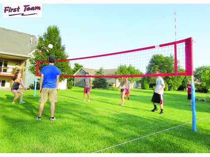 Apollo™ Backyard Volleyball Set by First Team