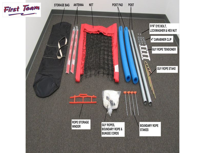 Apollo™ Backyard Volleyball Set by First Team