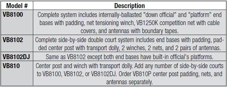 Arena II Freestanding Portable Complete System by Bison Athletic
