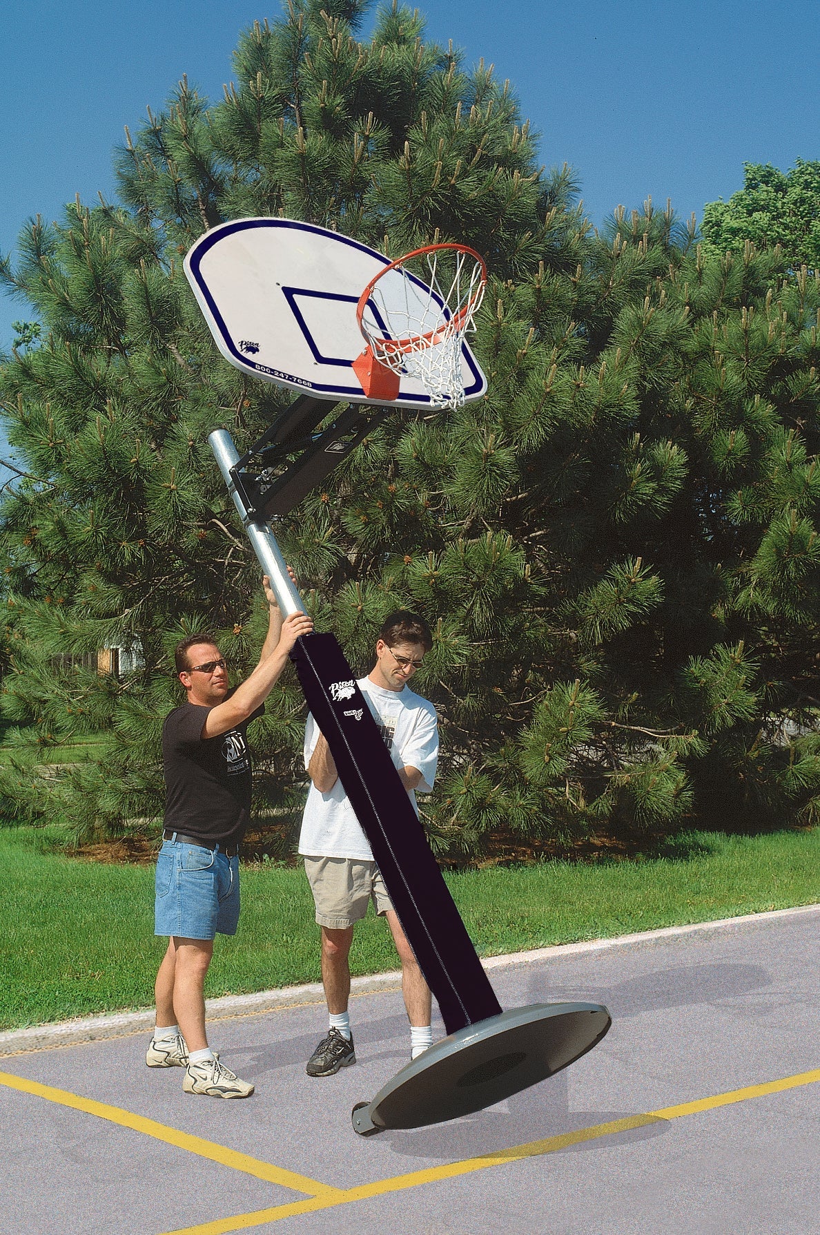 QwikChange Playground Basketball System by Bison Athletic