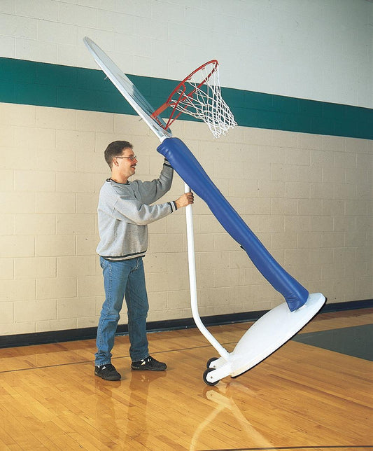 Playtime Clear Acrylic Elementary Basketball Standard by Bison Athletic