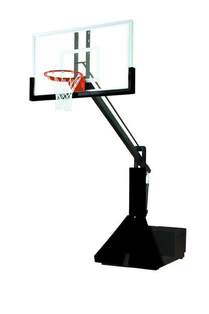 Super Glass Max Portable Adjustable Basketball System by Bison Athletic