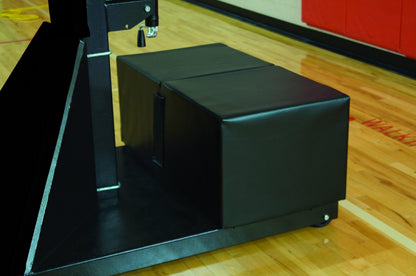 Super Glass Max Portable Adjustable Basketball System by Bison Athletic