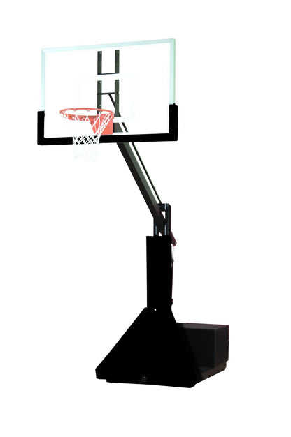 Glass Max Portable Adjustable Basketball System by Bison Athletic