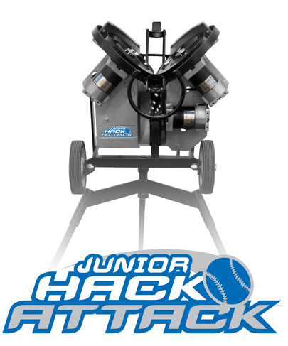 Junior Hack Attack | Baseball Pitching Machine ⚾️ by Sports Attack | Free Shipping