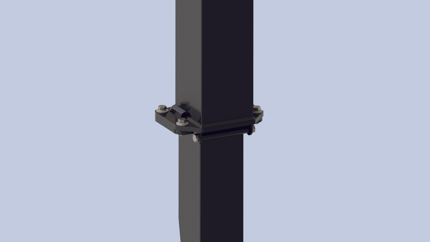 Ultimate HangTime Clear 6" Adjustable Systems by Bison Athletic