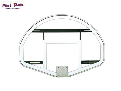 39" x 54" Fan-Shaped Competition Glass Basketball Backboard [FT233] - First Team
