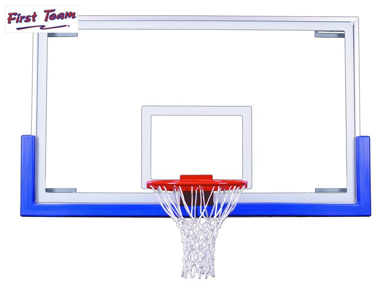 42" x 72" Unbreakable Short Competition Glass Basketball Backboard [FT235] - First Team
