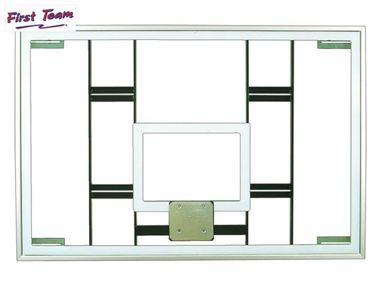 48" x 72" Conversion Competition Tempered Glass Basketball Backboard [FT241] - First Team