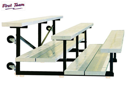 Fanstand™ Indoor Tip-N-Roll Bleachers by First Team