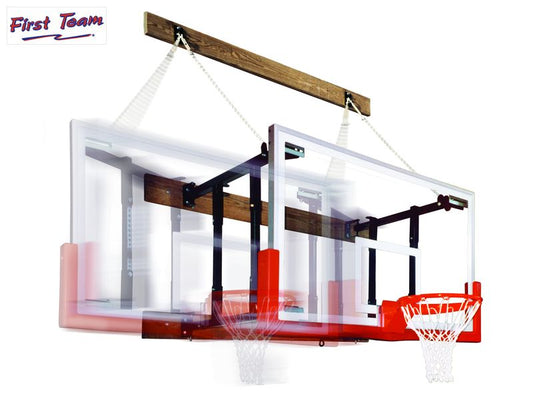 FoldaMount46™ Folding Wall Mount Basketball Goal by First Team