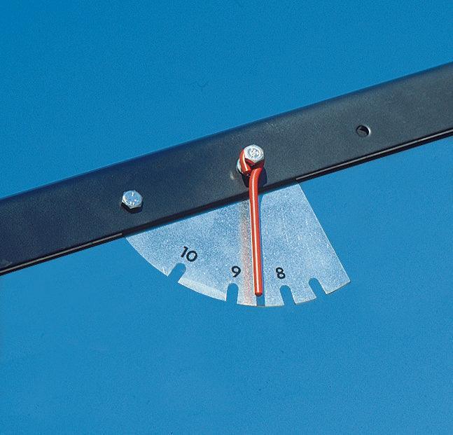 Ultimate HangTime Clear 6" Adjustable Systems by Bison Athletic