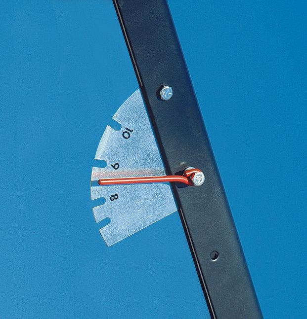 Smoked Lottery Pick ZipCrank 4" Adjustable Basketball System by Bison Athletic