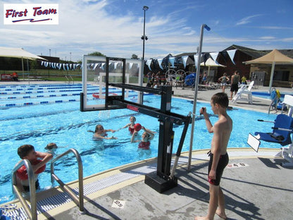 HydroShot™ Poolside Basketball Goal by First Team