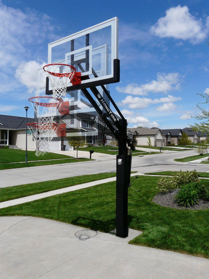 HangTime 6" Adjustable Height Basketball Systems by Bison Athletic