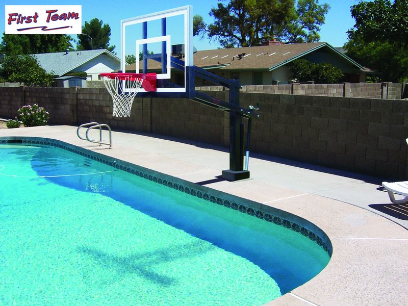 HydroShot™ Poolside Basketball Goal by First Team