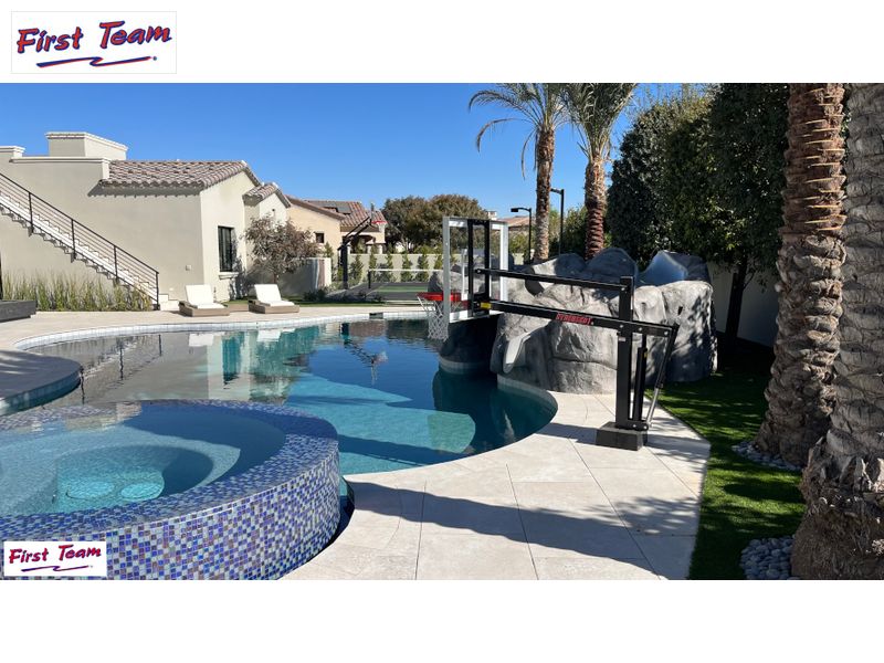HydroShot™ Poolside Basketball Goal by First Team