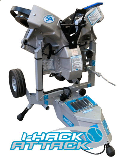 I-Hack Attack | Baseball Pitching Machine ⚾️  by Sports Attack | Free Shipping