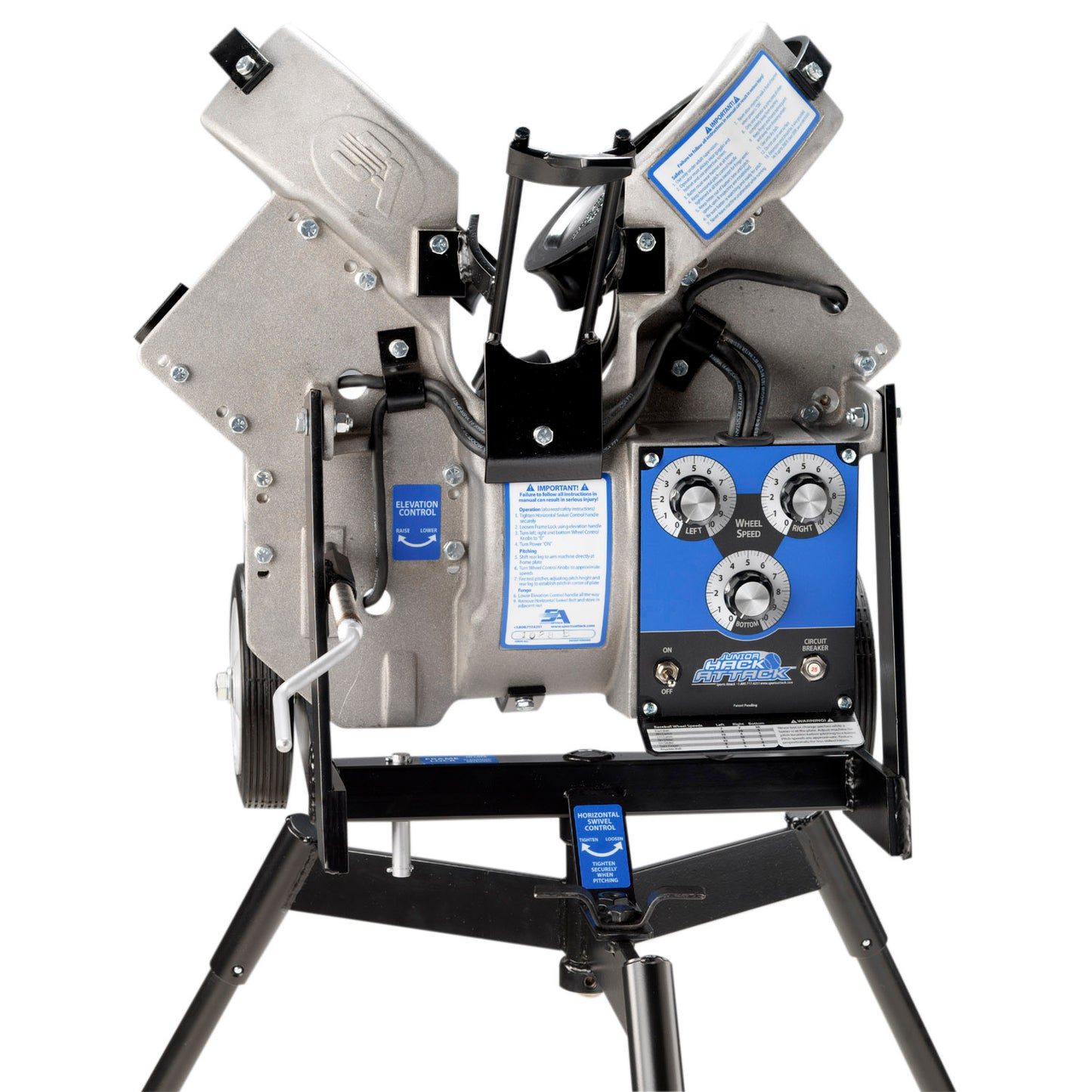 Junior Hack Attack | Baseball Pitching Machine ⚾️ by Sports Attack | Free Shipping