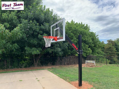Legend™ Jr. Fixed Height Basketball Goal by First Team