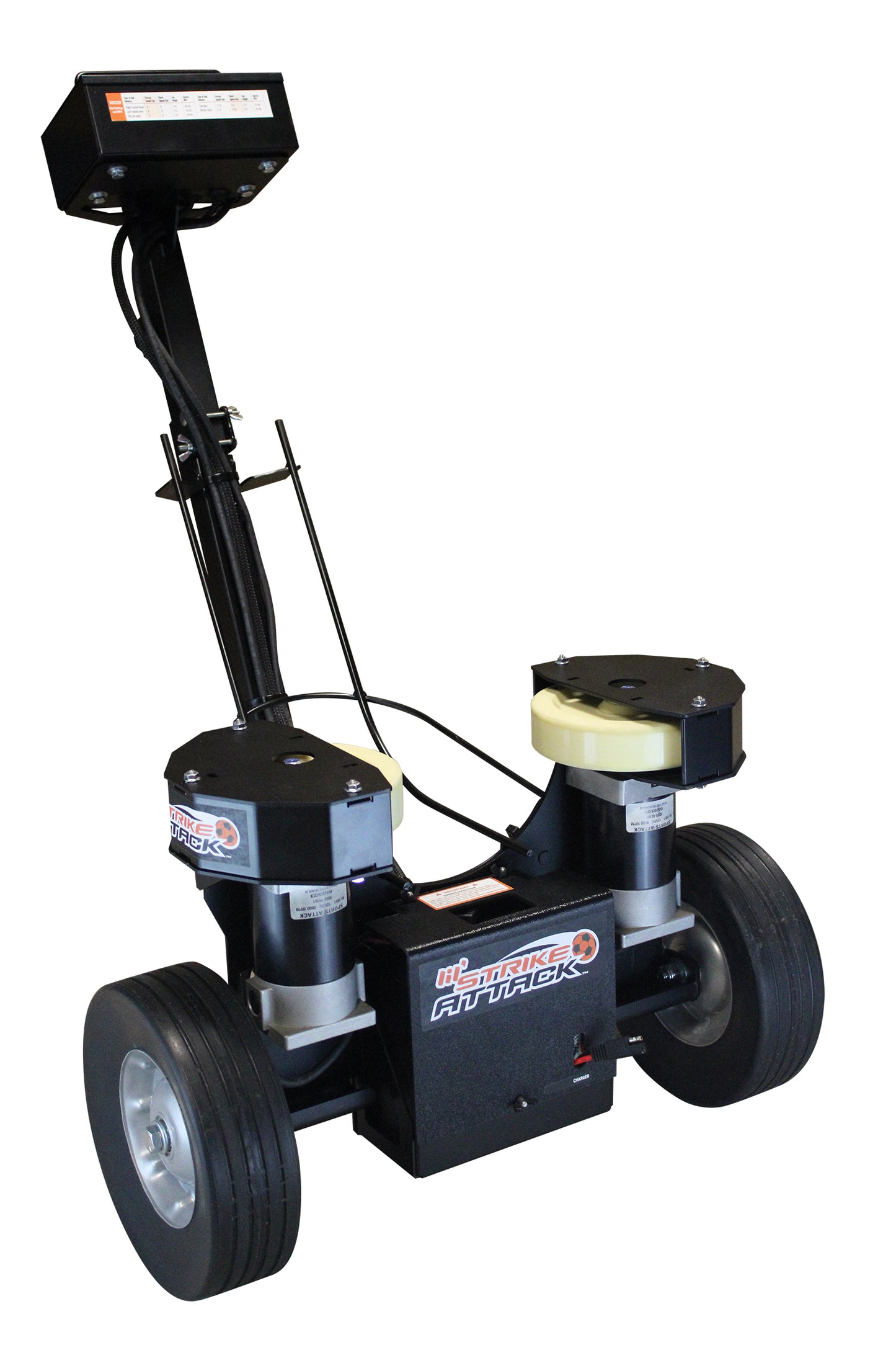 Lil Strike Attack Soccer Ball Launching Machine | DC Battery Model | by Sports Attack