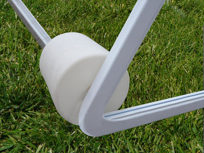 All Aluminum No Tip Portable Soccer Goals (Official Size) by Bison Athletic