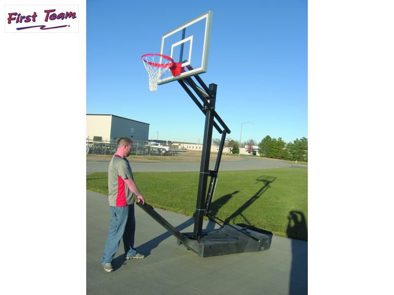OmniSlam™ Portable Customizable Basketball Goal - First Team