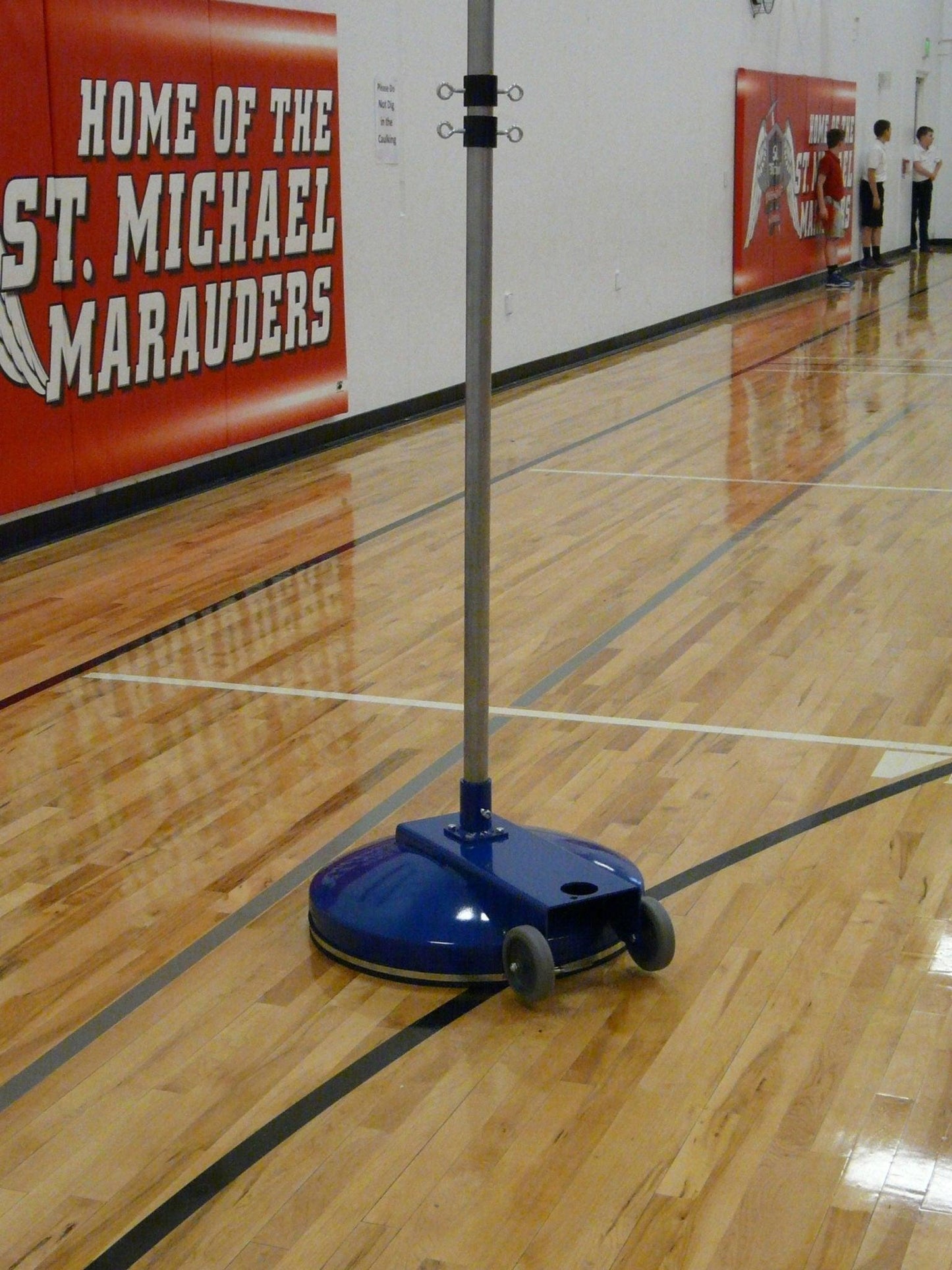 Portable Game Base With Pole by Bison Athletic