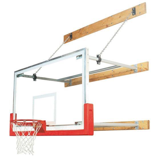 6'-8' Stationary Competition Basketball Package by Bison | FIBA Approved