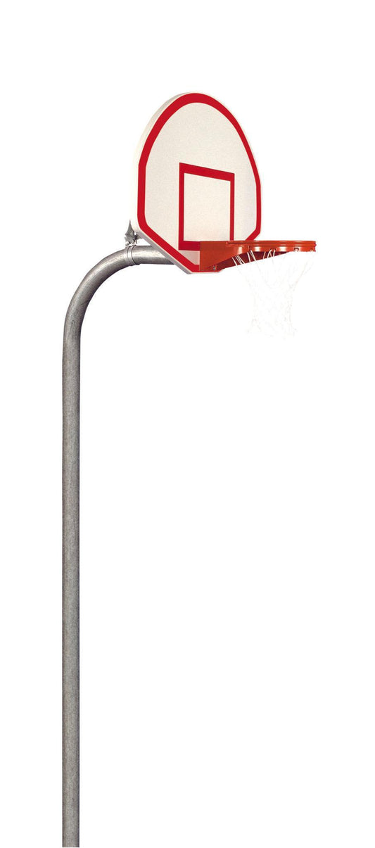 4-1/2" Heavy Duty Steel Fan Playground Basketball System by Bison Athletic