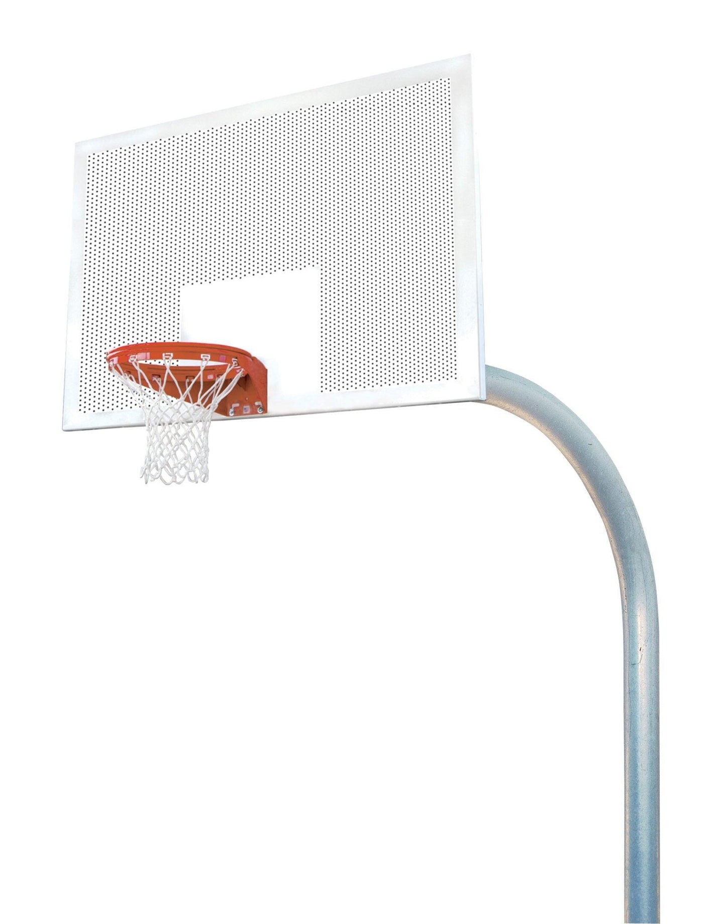 5-9/16" Mega Duty 42" x 72" Perforated Steel Playground Basketball System by Bison Athletic