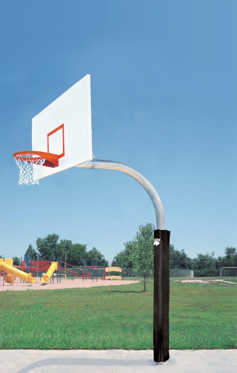 5-9/16" Mega Duty 42" x 72" Steel Rectangular Playground Basketball System by Bison Athletic