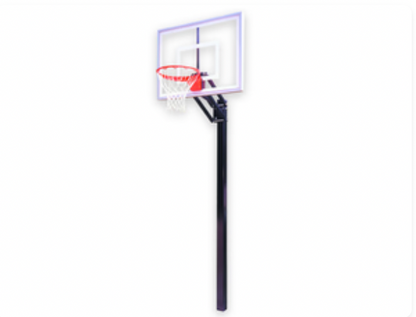 Champ™ In Ground Adjustable Basketball Goal | by First Team