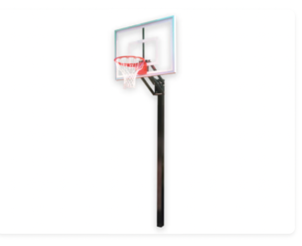 Champ™ In Ground Adjustable Basketball Goal | by First Team
