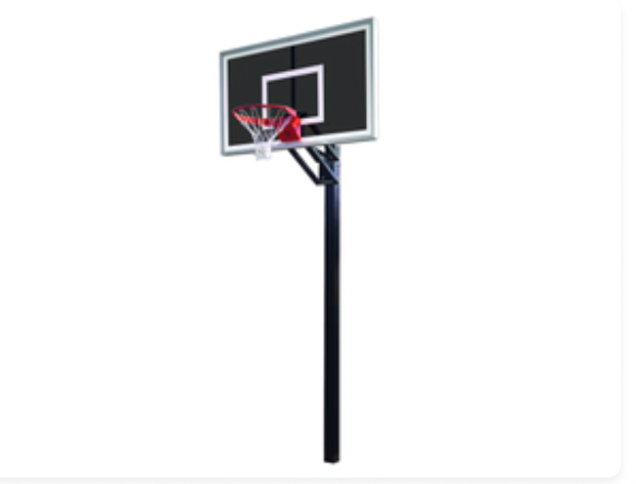 Champ™ In Ground Adjustable Basketball Goal | by First Team