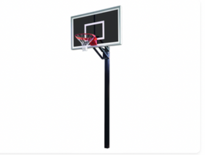 Champ™ In Ground Adjustable Basketball Goal | by First Team
