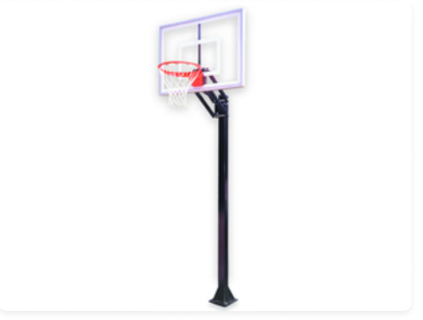 Champ™ In Ground Adjustable Basketball Goal | by First Team