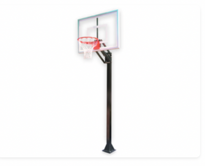 Champ™ In Ground Adjustable Basketball Goal | by First Team