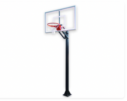 Champ™ In Ground Adjustable Basketball Goal | by First Team