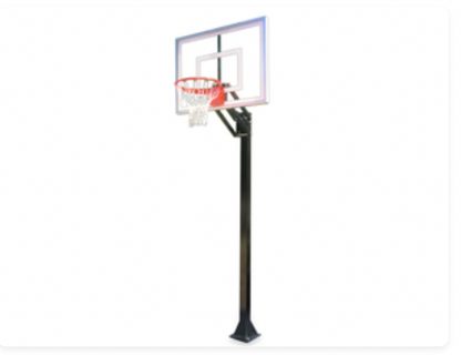 Champ™ In Ground Adjustable Basketball Goal | by First Team