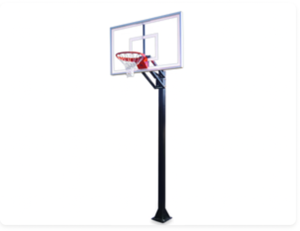 Champ™ In Ground Adjustable Basketball Goal | by First Team